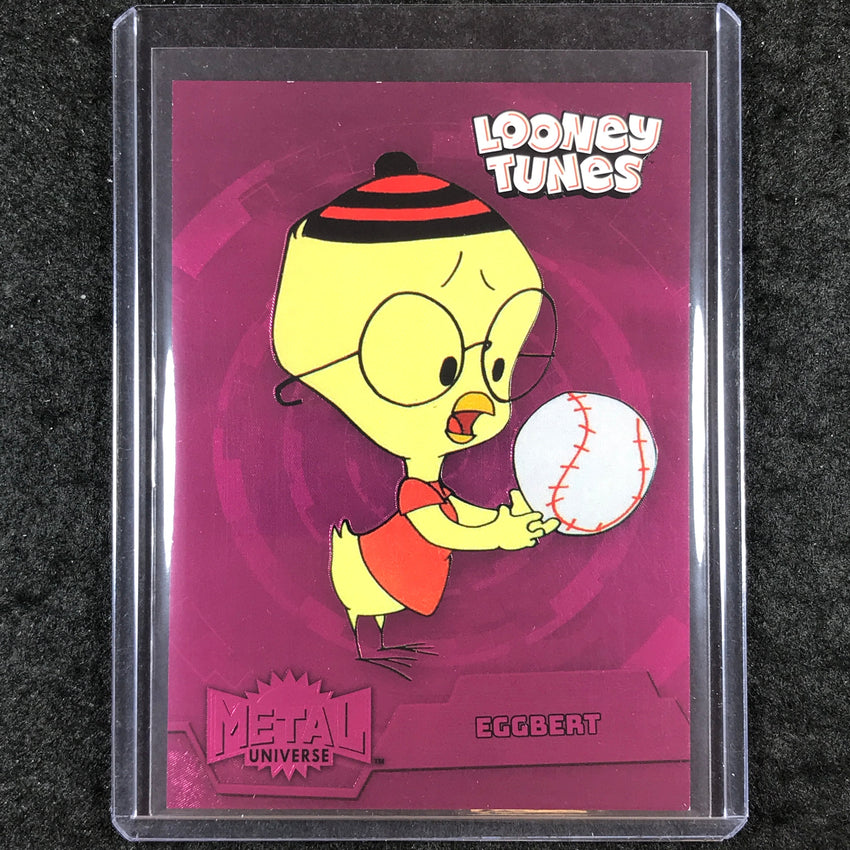 2024 Fleer Retro Looney Tunes EGGBERT Metal Universe Pink FX /300 #24