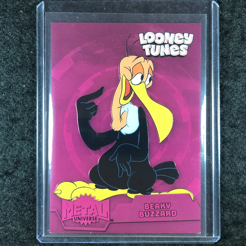 2024 Fleer Retro Looney Tunes BEAKY BUZZARD Metal Universe Pink FX /300 #33