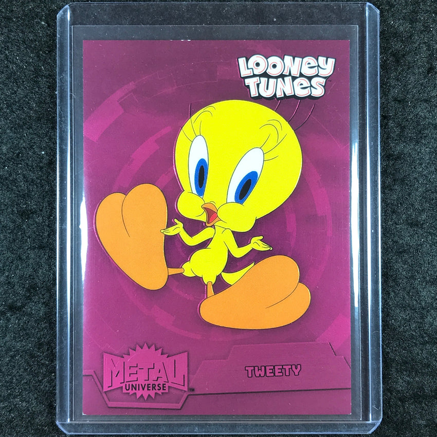 2024 Fleer Retro Looney Tunes TWEETY Metal Universe Pink FX /300 #41