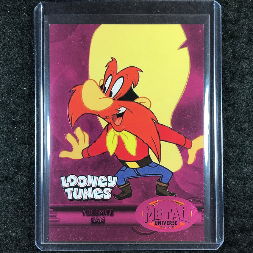 2024 Fleer Retro Looney Tunes YOSEMITE SAM Metal 97-98 Retro Pink /300 #2