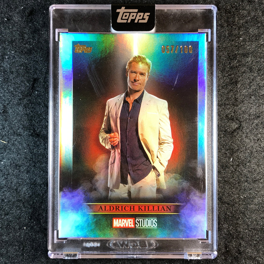 2025 Topps Marvel The Collector ALDRICH KILLIAN Villainy Base 57/100 #6