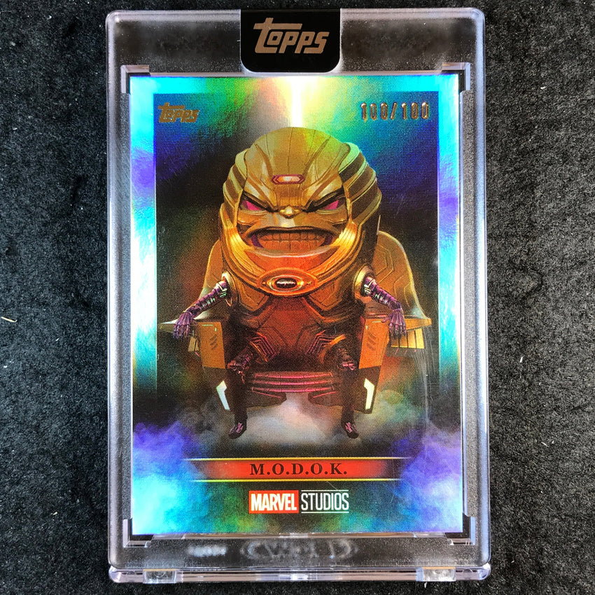 2025 Topps Marvel The Collector M.O.D.O.K. Villainy Base 100/100 #22