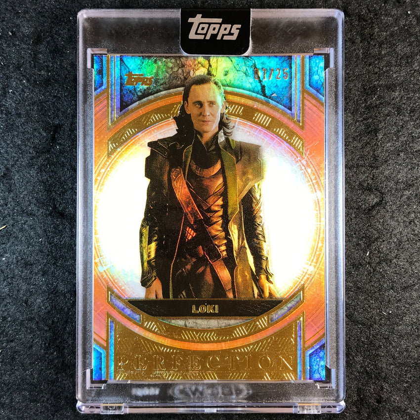 2025 Topps Marvel The Collector LOKI MCU Perfection Orange 1/25 #42