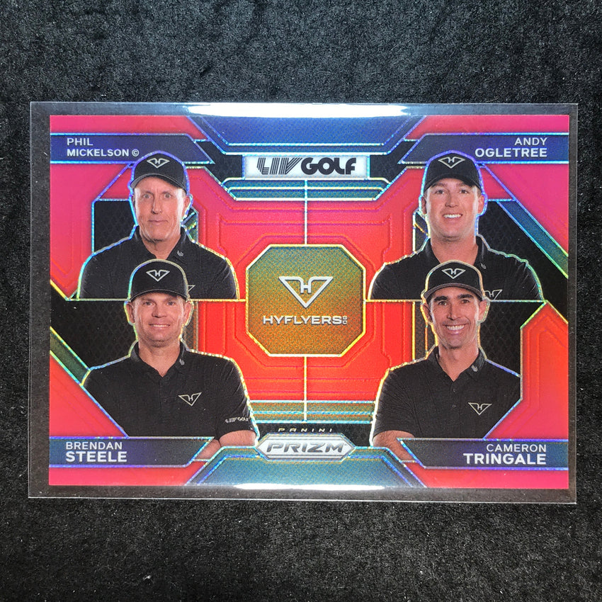 2024 Prizm LIV Golf HYFLYERS GC Team Cards Red /149 #60
