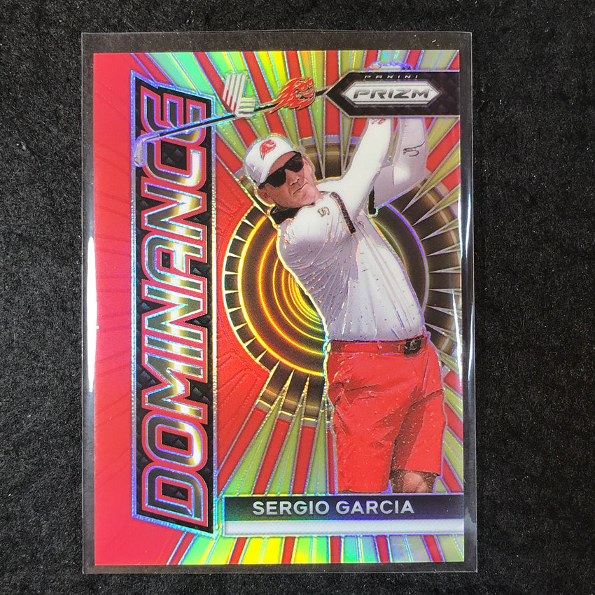 2024 Prizm LIV Golf SERGIO GARCIA Dominance Red /149 #4