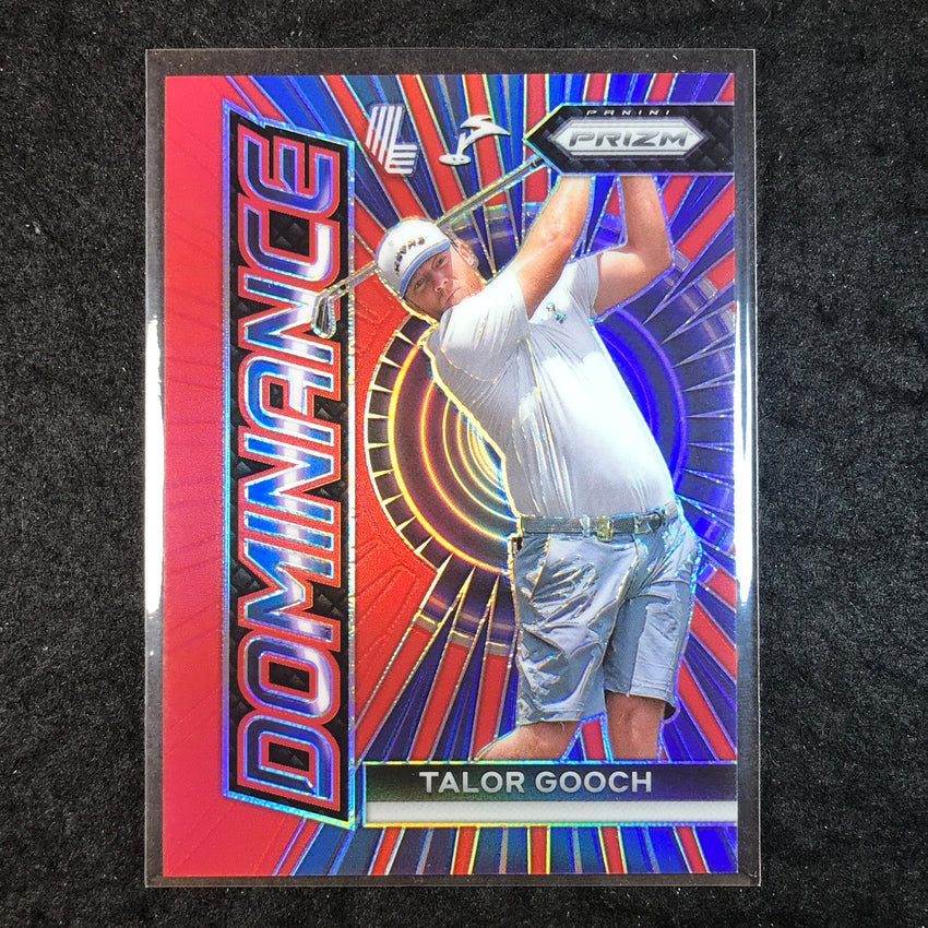 2024 Prizm LIV Golf TALOR GOOCH Dominance Red /149 #13