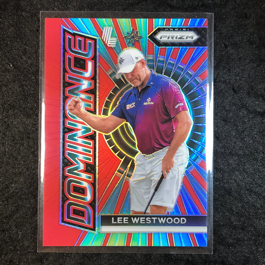 2024 Prizm LIV Golf LEE WESTWOOD Dominance Red /149 #15