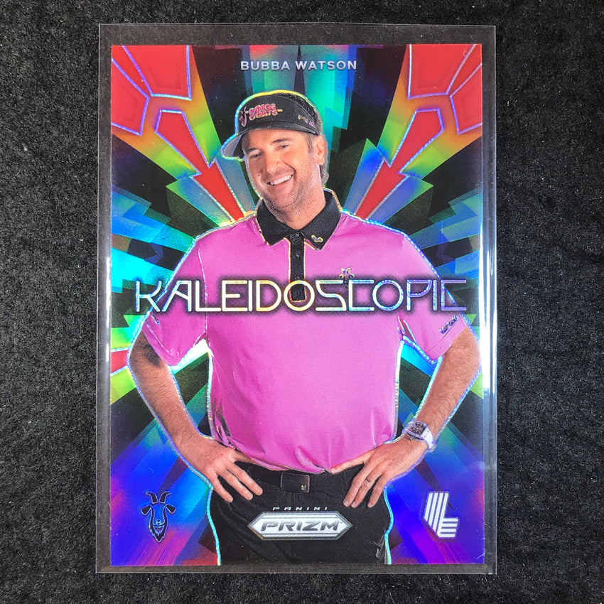 2024 Prizm LIV Golf BUBBA WATSON Kaleidoscopic Red /149 #8