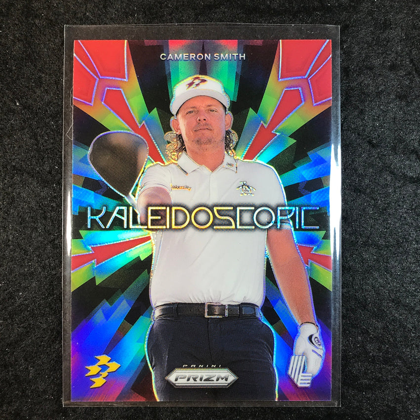 2024 Prizm LIV Golf CAMERON SMITH Kaleidoscopic Red /149 #15