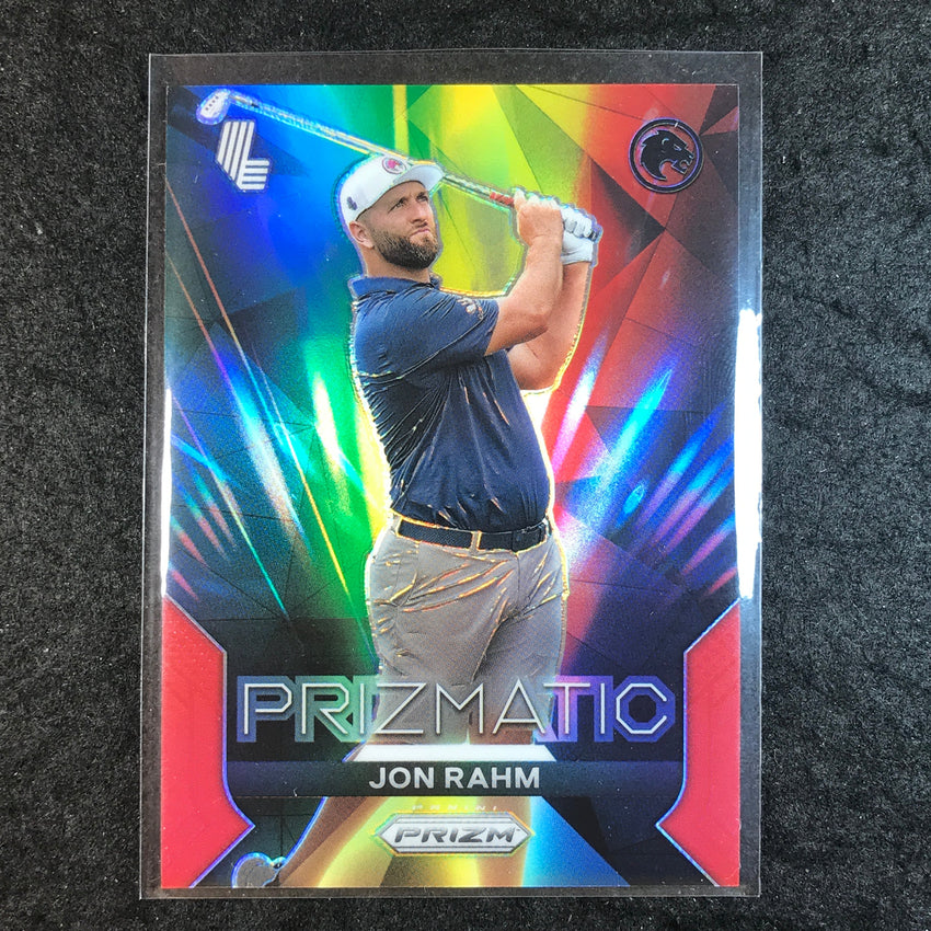 2024 Prizm LIV Golf JON RAHM Prizmatic Red /149 #7