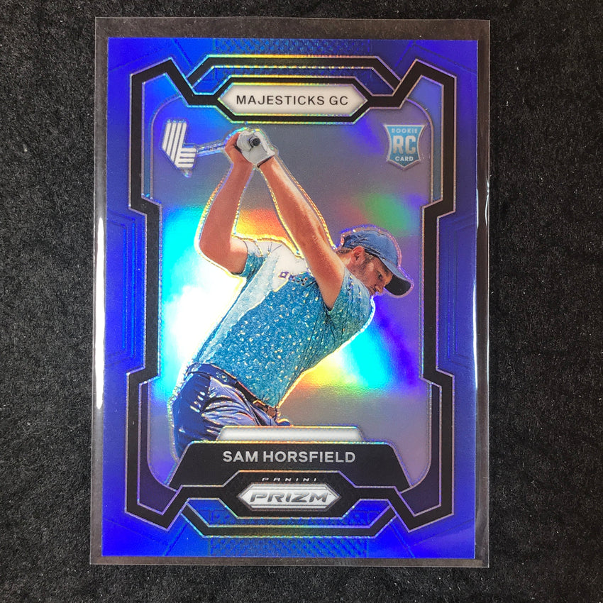 2024 Prizm LIV Golf SAM HORSFIELD Rookie Base Blue 50/99 #43