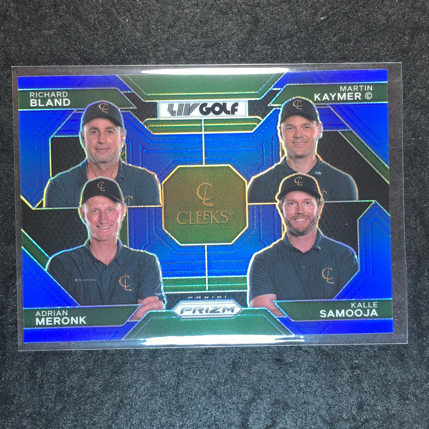 2024 Prizm LIV Golf CLEEKS GC Team Cards Blue 66/99 #57