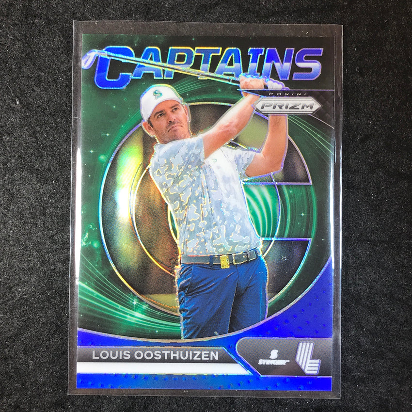 2024 Prizm LIV Golf LOUIS OOSTHUIZEN Captains Blue 60/99 #77