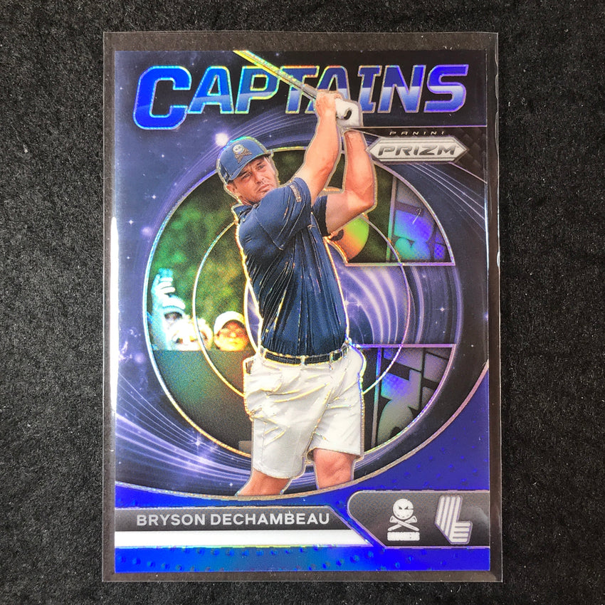 2024 Prizm LIV Golf BRYSON DECHAMBEAU Captains Blue 83/99 #80