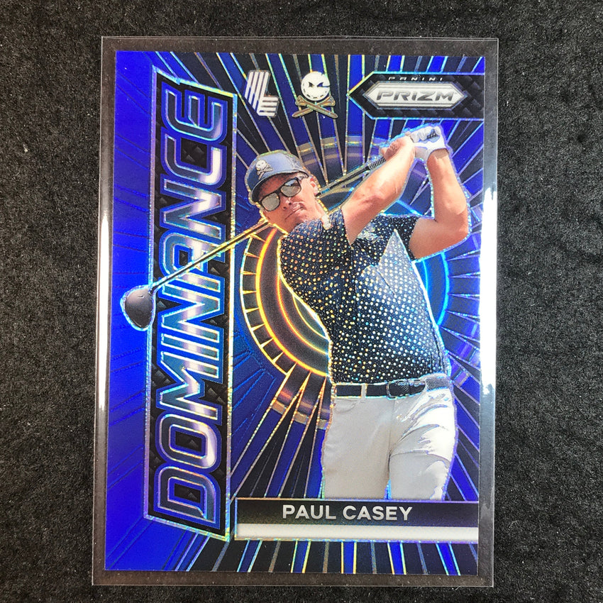 2024 Prizm LIV Golf PAUL CASEY Dominance Blue 48/99 #9