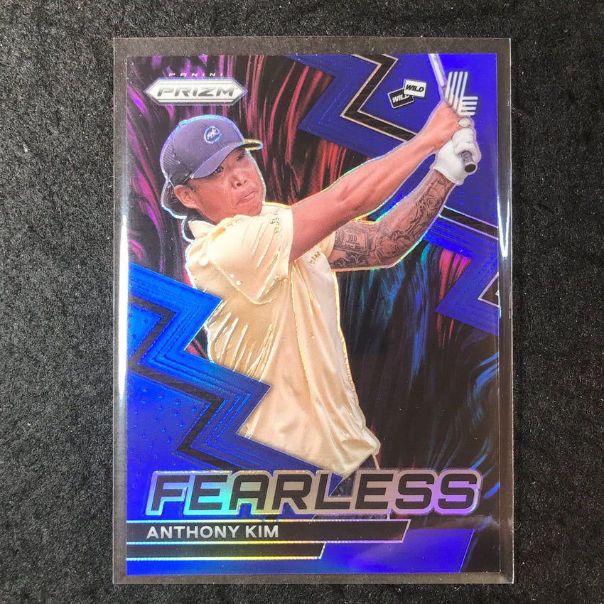 2024 Prizm LIV Golf ANTHONY KIM Fearless Blue 93/99 #2
