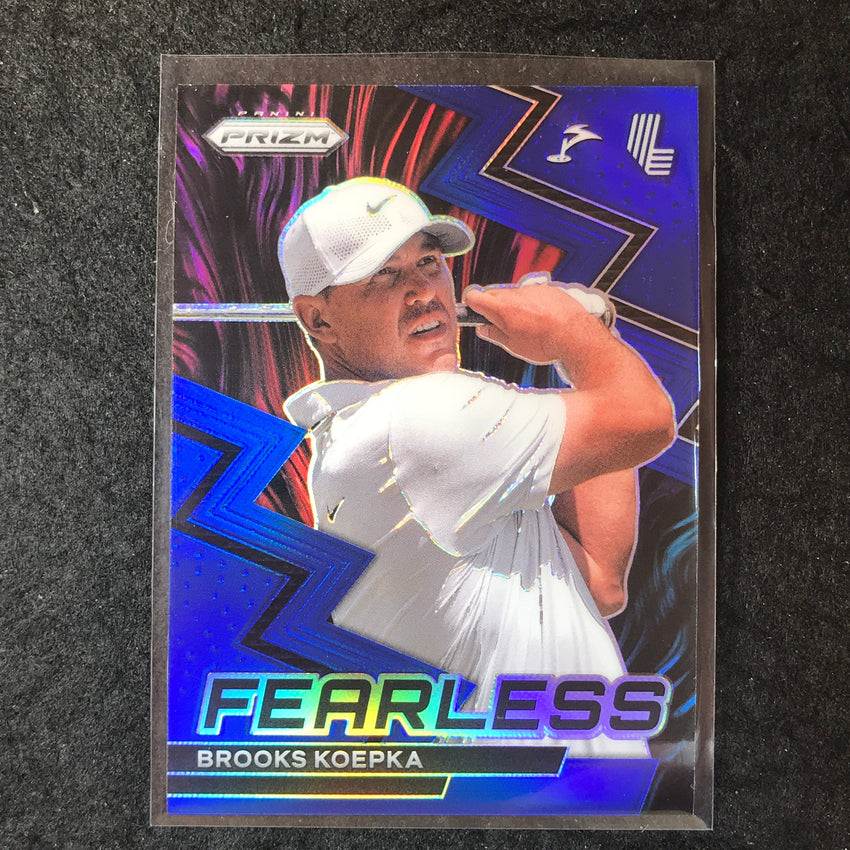 2024 Prizm LIV Golf BROOKS KOEPKA Fearless Blue 71/99 #9