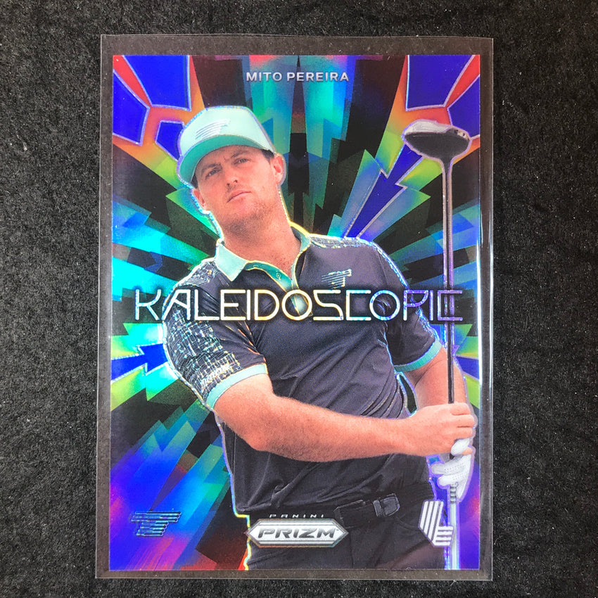2024 Prizm LIV Golf MITO PEREIRA Kaleidoscopic Blue 62/99 #5