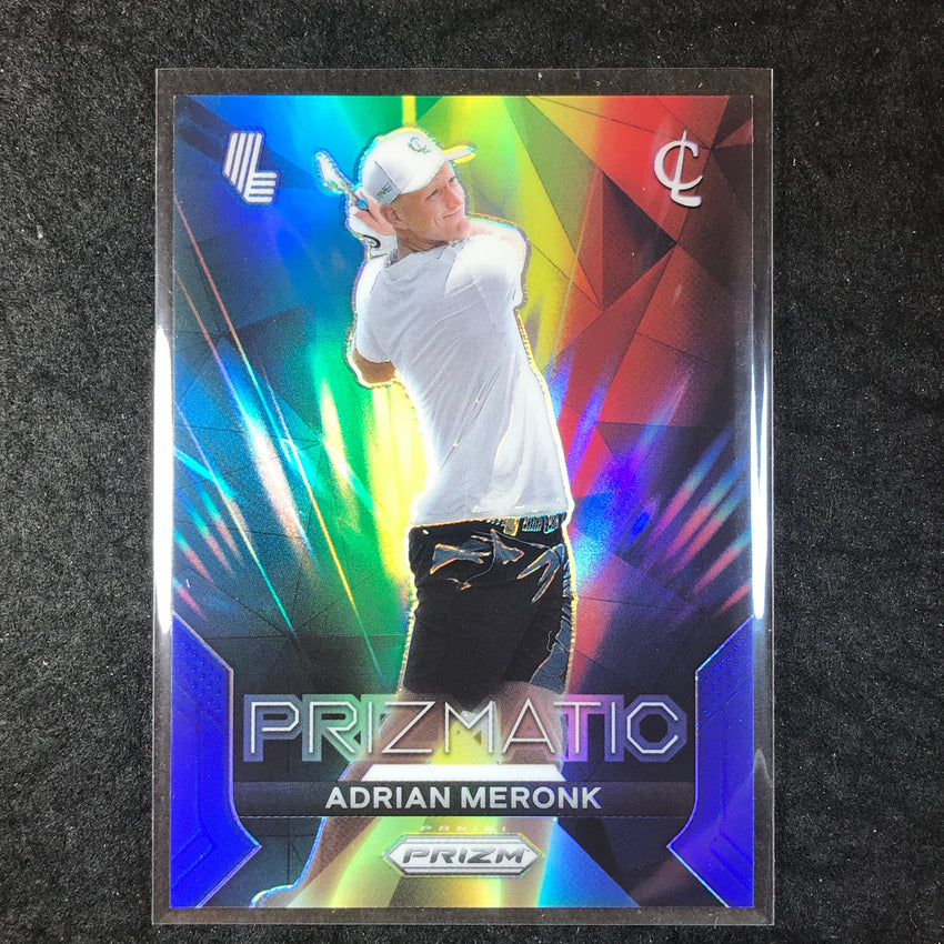 2024 Prizm LIV Golf ADRIAN MERONK Prizmatic Blue 47/99 #2