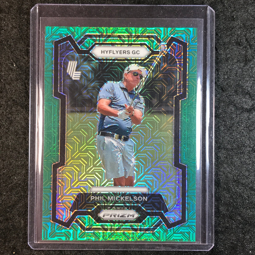 2024 Prizm LIV Golf PHIL MICKELSON Base Green Mojo 27/54 #4