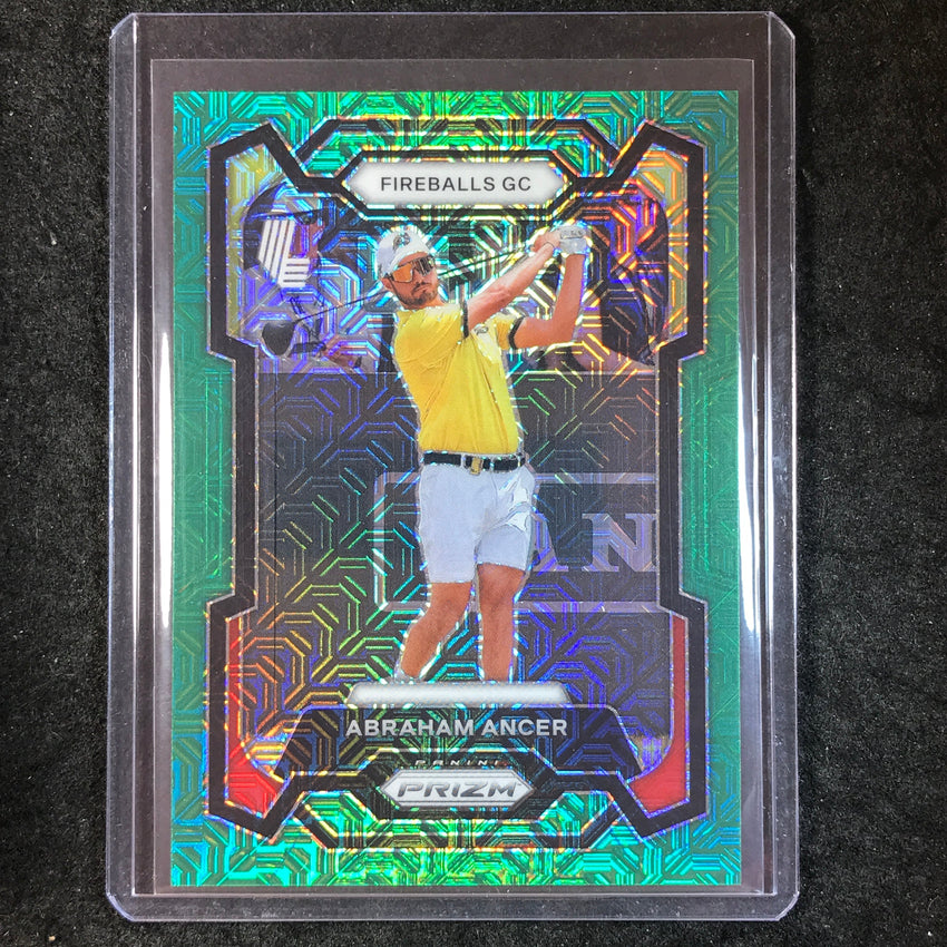 2024 Prizm LIV Golf ABRAHAM ANCER Base Green Mojo 40/54 #13