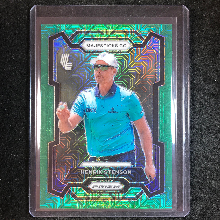 2024 Prizm LIV Golf HENRIK STENSON Base Green Mojo 21/54 #40