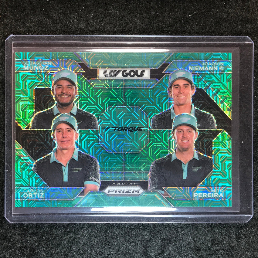2024 Prizm LIV Golf TORQUE GC Team Cards Green Mojo 25/54 #68
