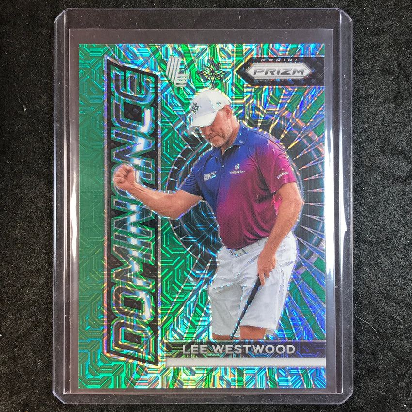 2024 Prizm LIV Golf LEE WESTWOOD Dominance Green Mojo 41/54 #15