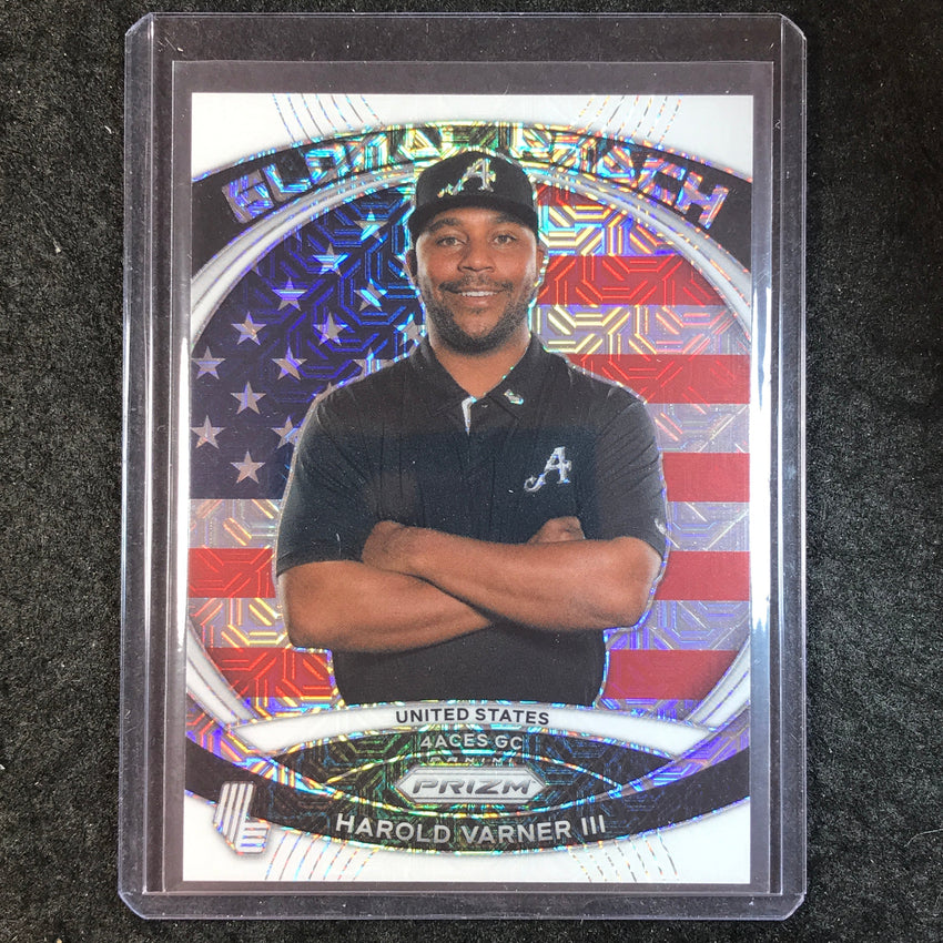 2024 Prizm LIV Golf HAROLD VARNER III Global Reach White Mojo 14/36 #3