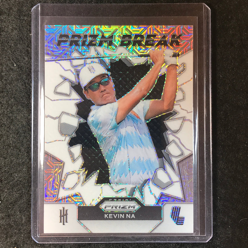 2024 Prizm LIV Golf KEVIN NA Prizm Break White Mojo 27/36 #15