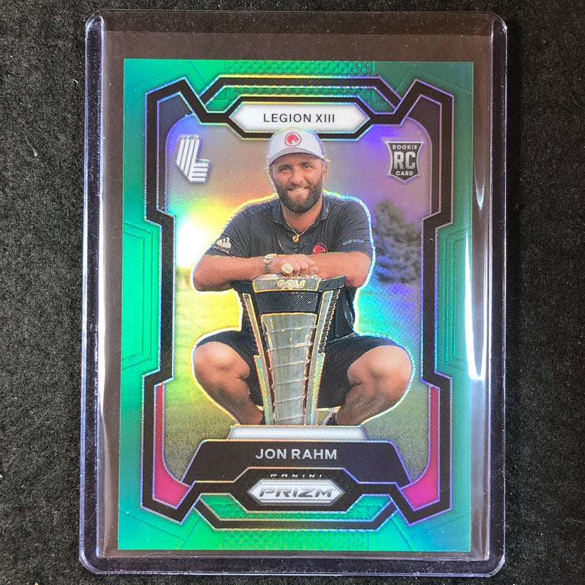 2024 Prizm LIV Golf JON RAHM Rookie Base Green 10/18 #42