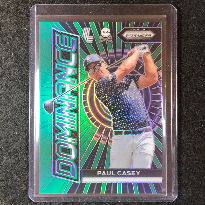 2024 Prizm LIV Golf PAUL CASEY Dominance Green 9/18 #9