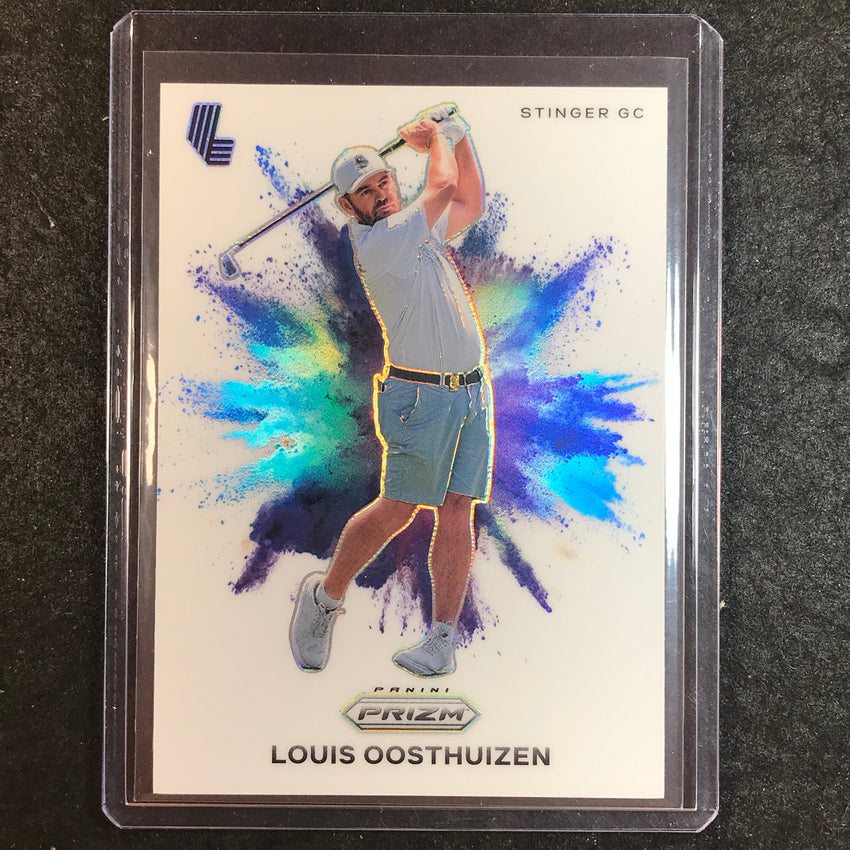 2024 Prizm LIV Golf LOUIS OOSTHUIZEN Color Blast SSP #7
