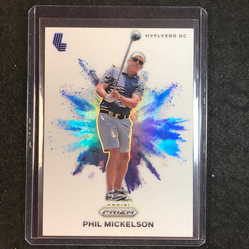 2024 Prizm LIV Golf PHIL MICKELSON Color Blast SSP #8