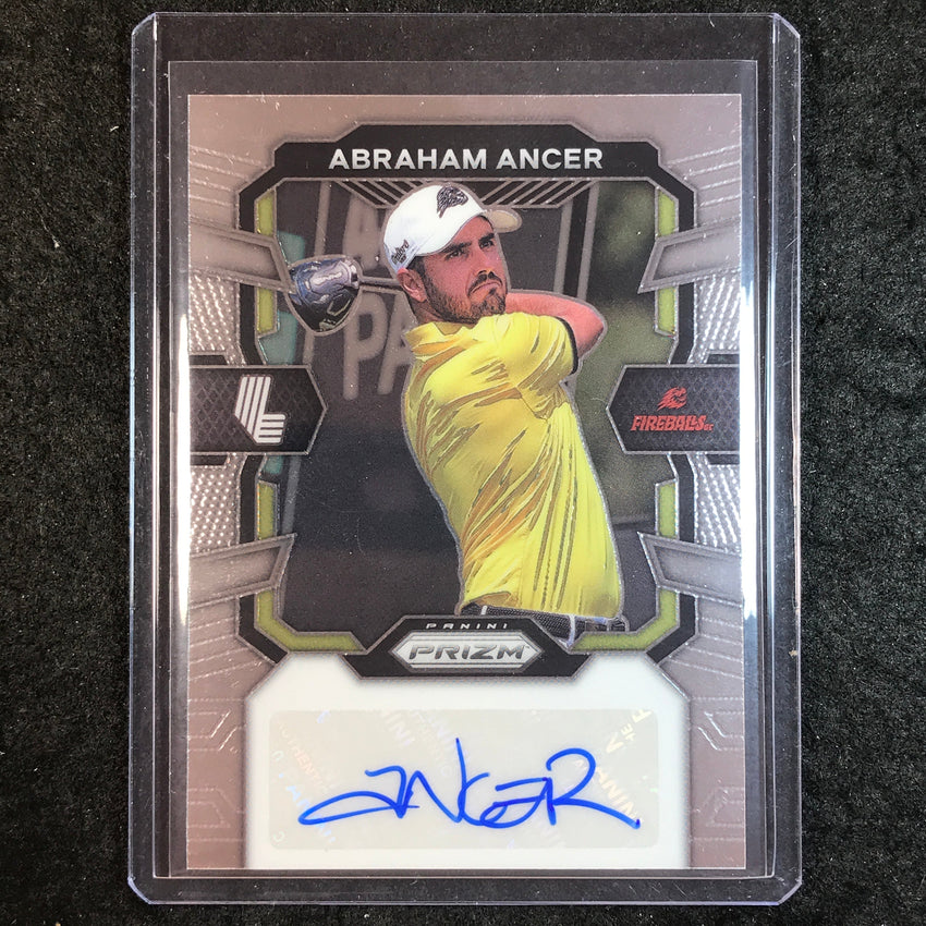2024 Prizm LIV Golf ABRAHAM ANCER Signatures Auto Base #AAN