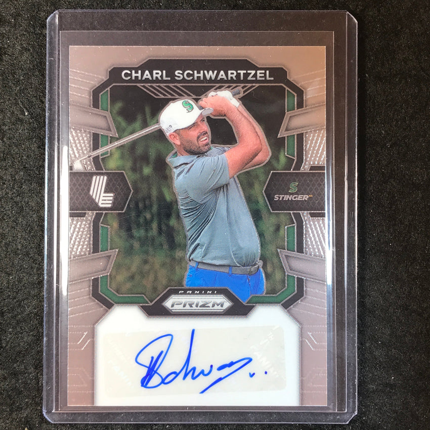 2024 Prizm LIV Golf CHARL SCHWARTZEL Signatures Auto Base #CSC
