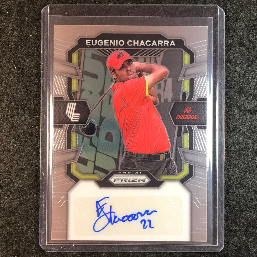 2024 Prizm LIV Golf EUGENIO CHACARRA Signatures Auto Base #ECH