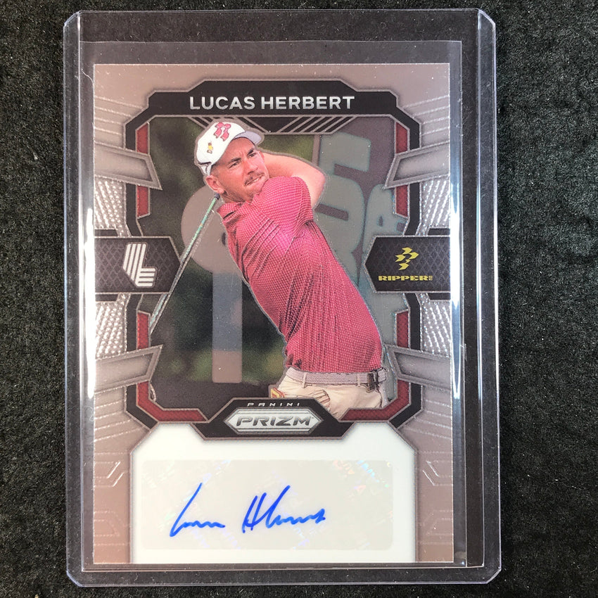 2024 Prizm LIV Golf LUCAS HERBERT Signatures Auto Base #LHE