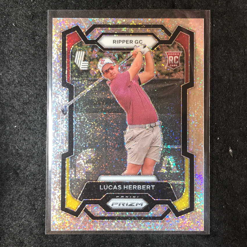 2024 Prizm LIV Golf LUCAS HERBER Rookie Base Pulsar /299 #24