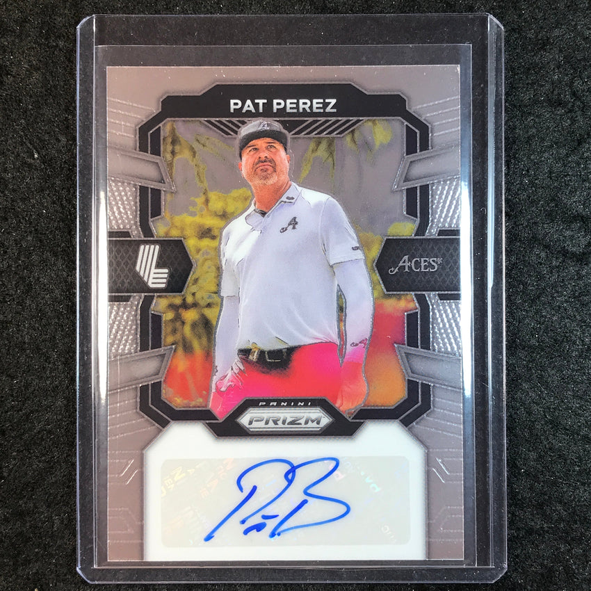 2024 Prizm LIV Golf PAT PEREZ Signatures Auto Base #PPE