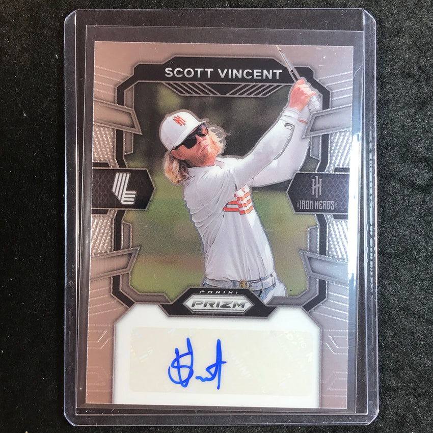 2024 Prizm LIV Golf SCOTT VINCENT Signatures Auto Base #SVI