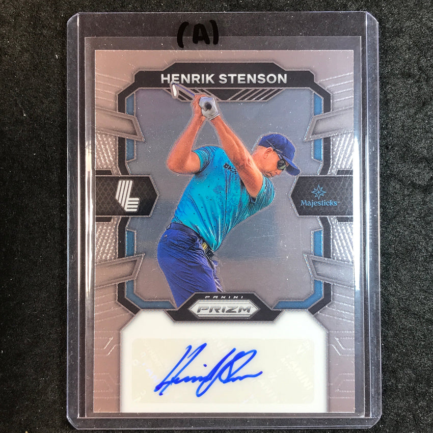 2024 Prizm LIV Golf HENRIK STENSON Signatures Auto Base #HST (A)