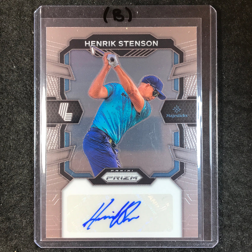 2024 Prizm LIV Golf HENRIK STENSON Signatures Auto Base #HST (B)