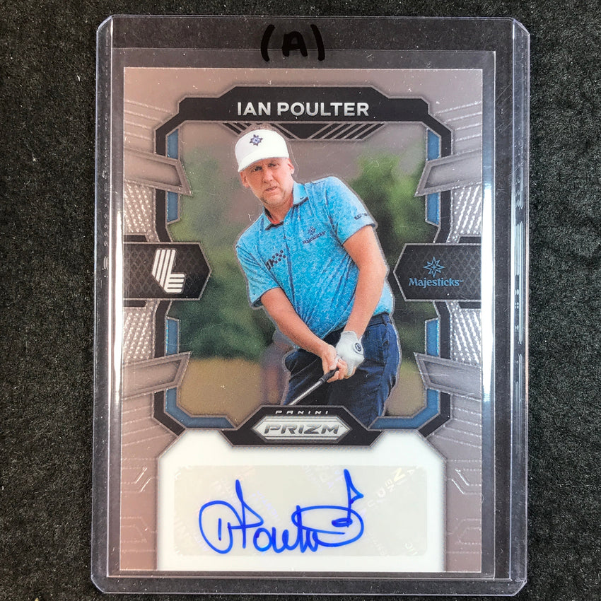 2024 Prizm LIV Golf IAN POULTER Signatures Auto Base #IPO (A)