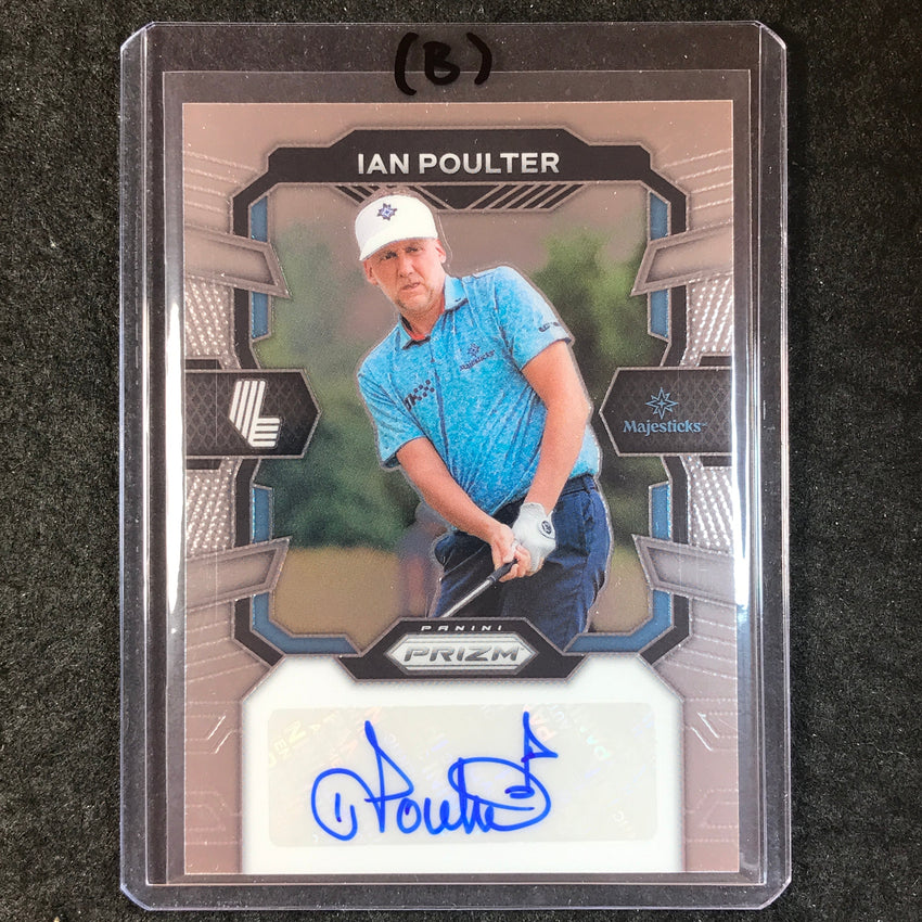 2024 Prizm LIV Golf IAN POULTER Signatures Auto Base #IPO (B)