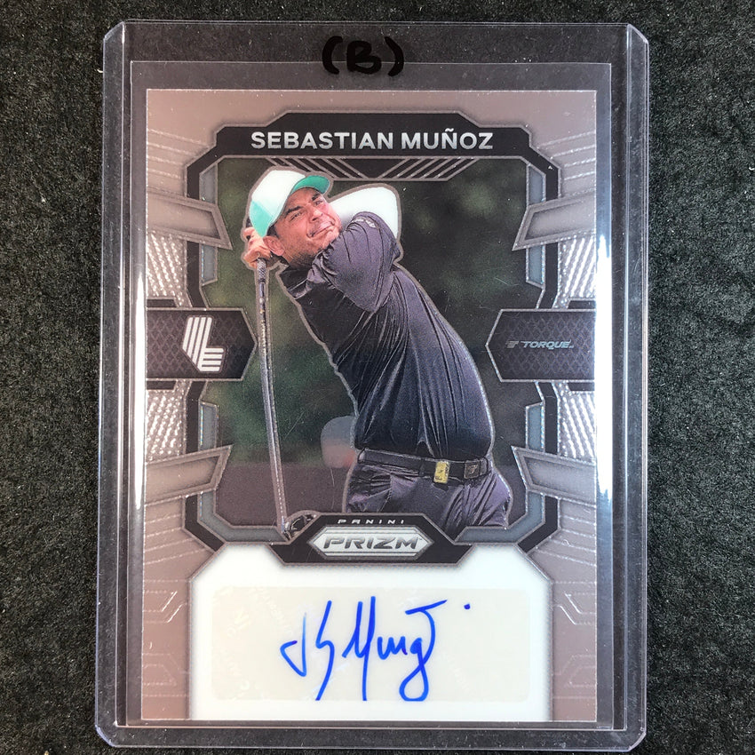 2024 Prizm LIV Golf SEBASTIAN MUNOZ Signatures Auto Base #SMU (B)