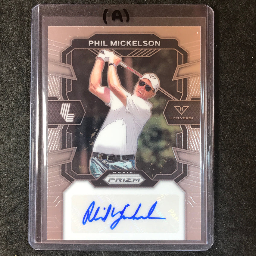 2024 Prizm LIV Golf PHIL MICKELSON Signatures Auto Base #PMI (A)