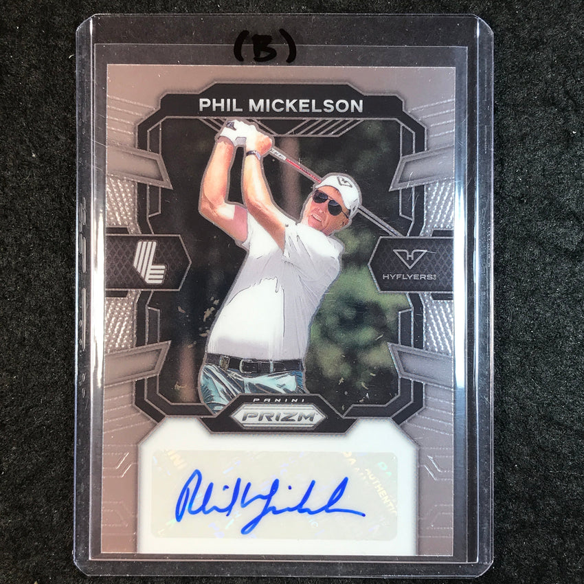 2024 Prizm LIV Golf PHIL MICKELSON Signatures Auto Base #PMI (B)