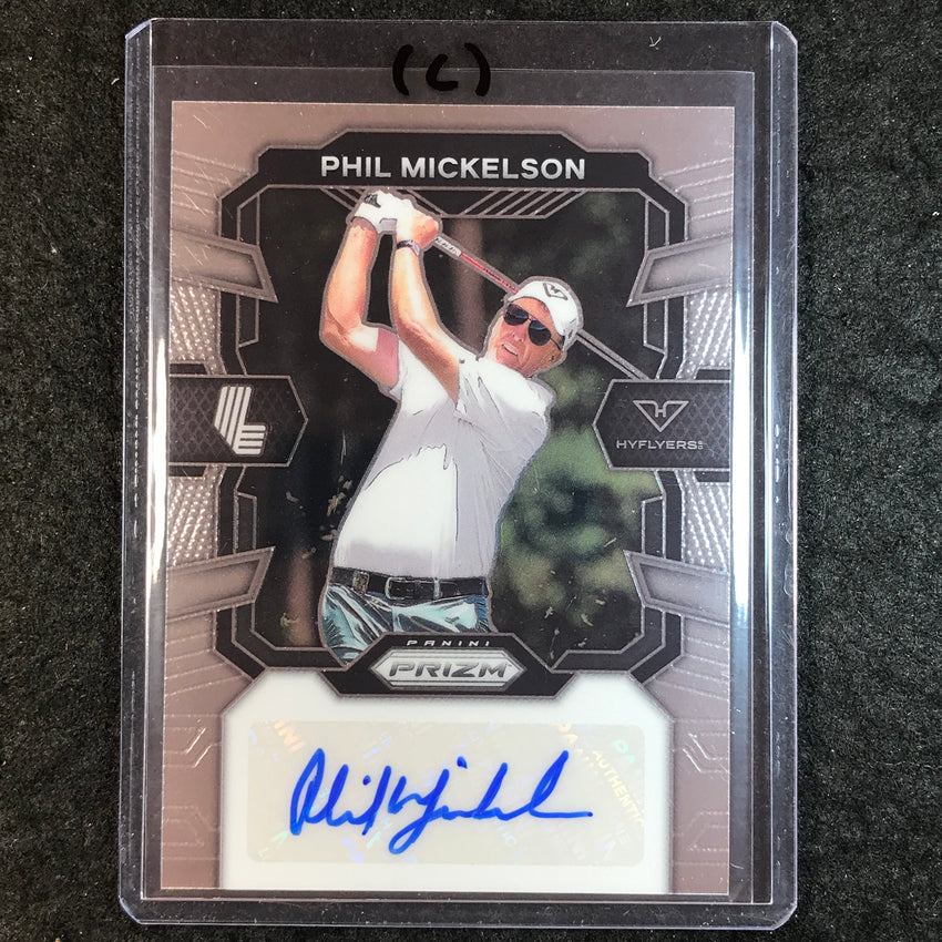 2024 Prizm LIV Golf PHIL MICKELSON Signatures Auto Base #PMI (C)