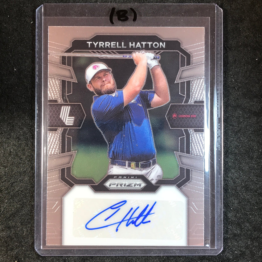 2024 Prizm LIV Golf TYRRELL HATTON Signatures Auto Base #THA (B)